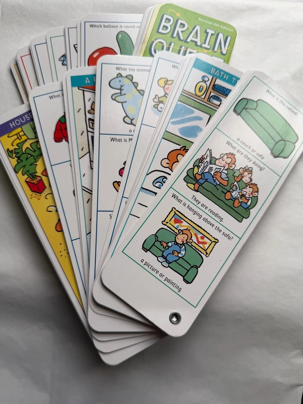 Brain Quest for Ages 2-3 - Green (Decks 1 & 2)